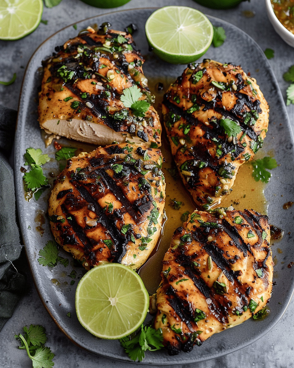 Grilled Chili Lime Chicken