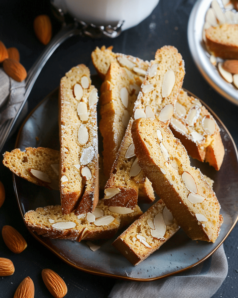 Homemade Almond Biscotti