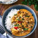 Savory Authentic Peanut Chicken Curry Recipe
