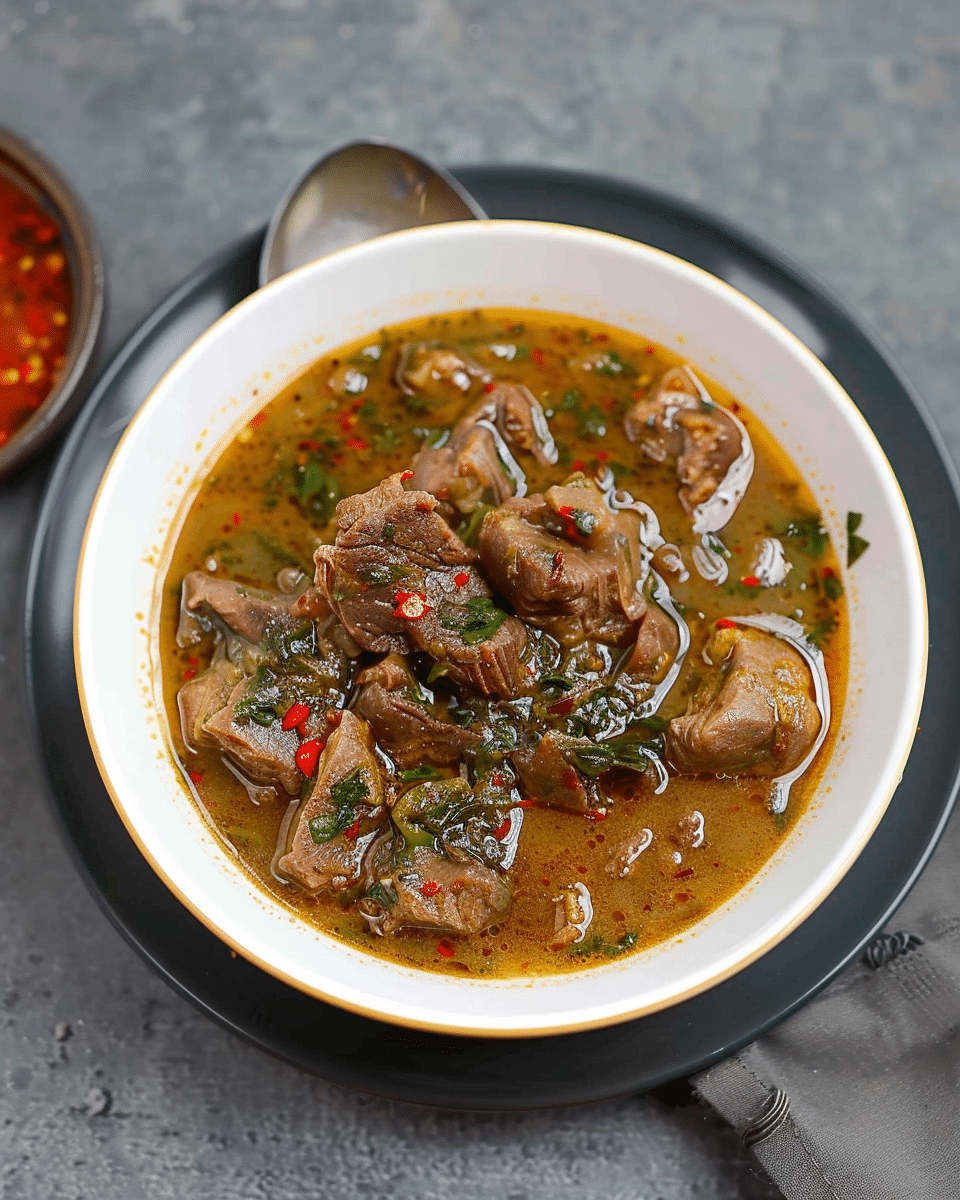 Nigerian Pepper Soup TheFamilyCooking