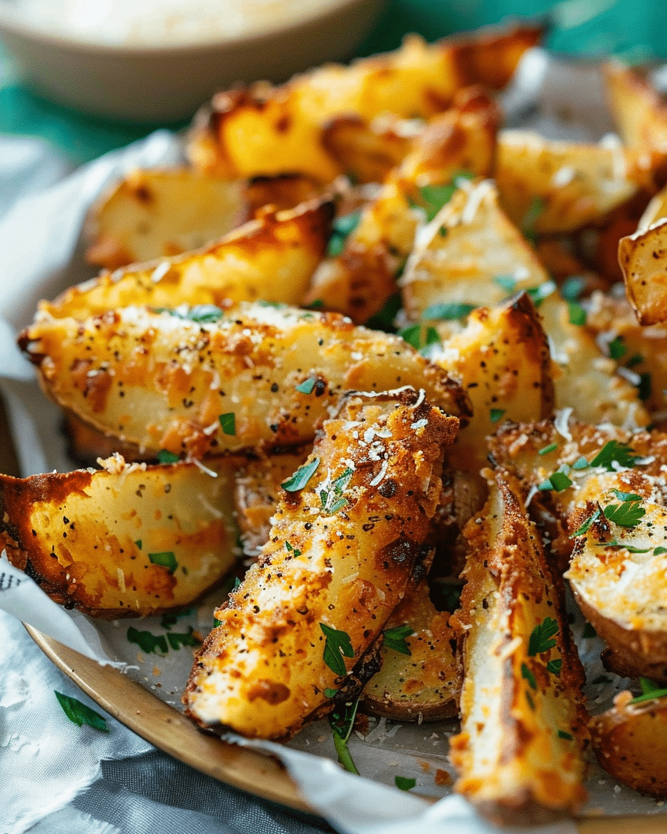 Parmesan Potato Wedges