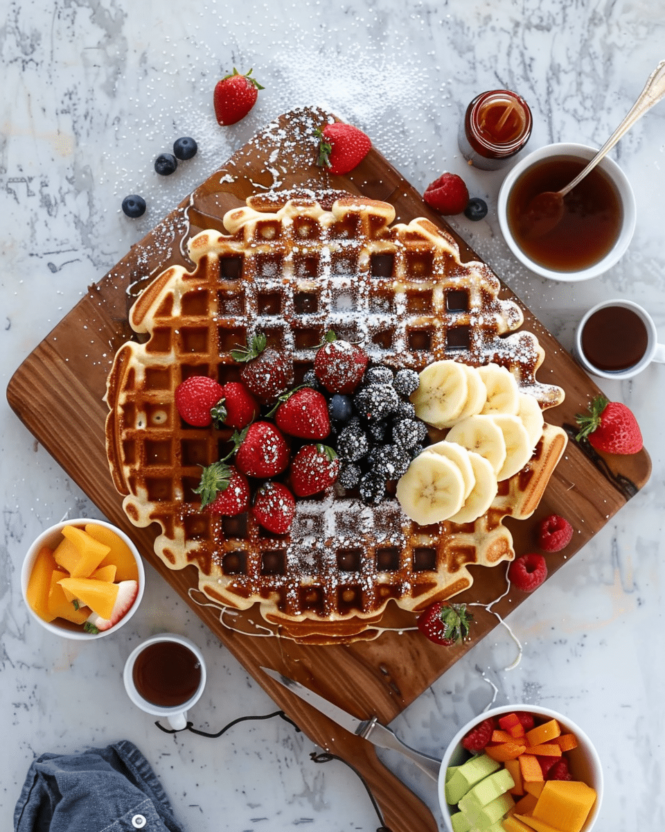 Waffle Brunch Board