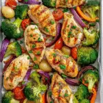 Sheet Pan Baked Chicken Breast with Veggies