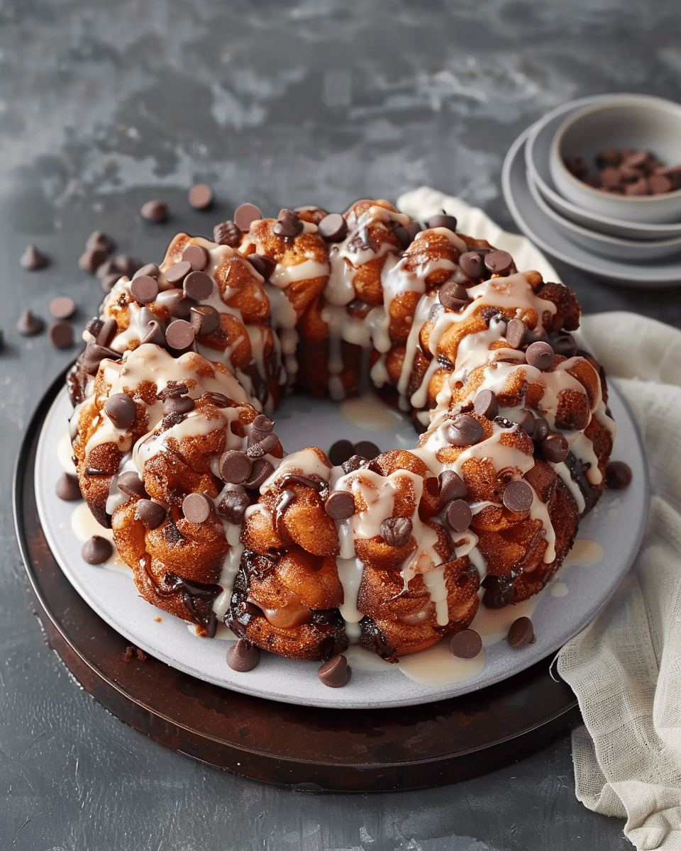 Caramel-Chocolate Chip Monkey Bread