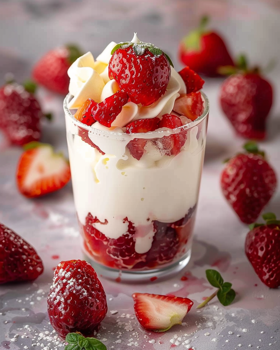 Fresas Con Crema