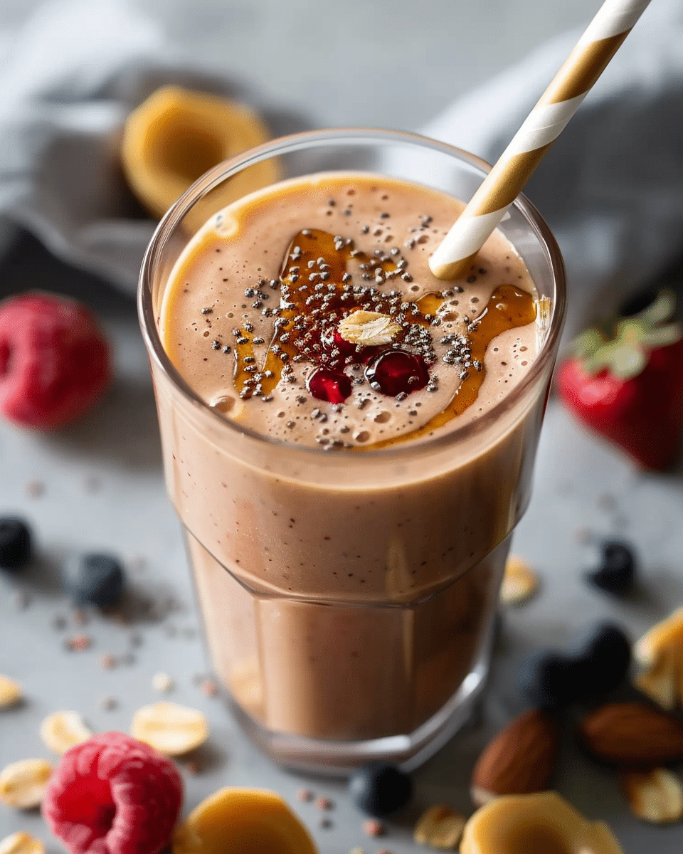 Peanut Butter and Jelly Smoothie