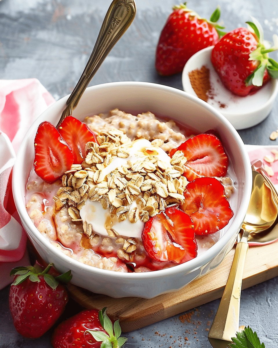 Strawberry Oatmeal