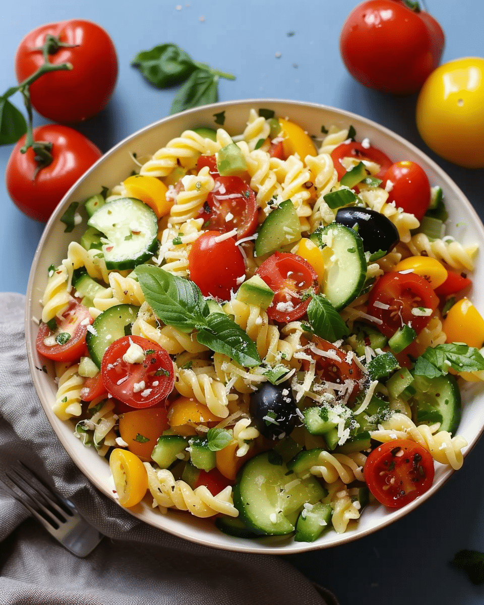 Veggie-Packed Pasta Salad