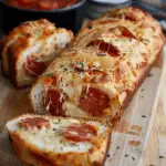 Cheesy Pepperoni Bread