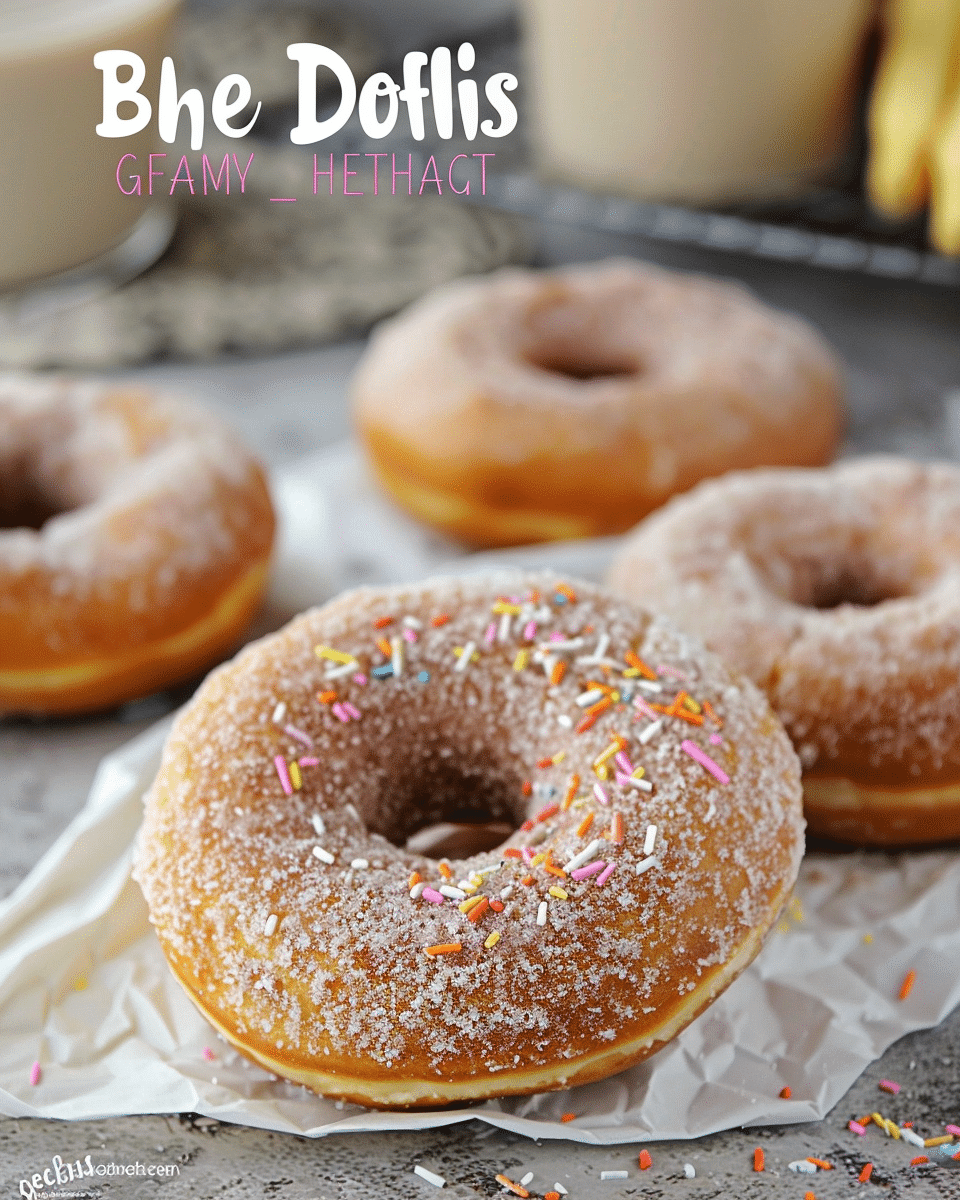 Baked Breakfast Donuts