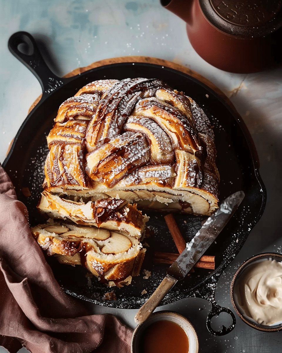 Cinnamon Apple Babka
