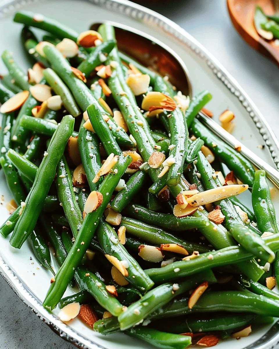 Green Beans Almondine