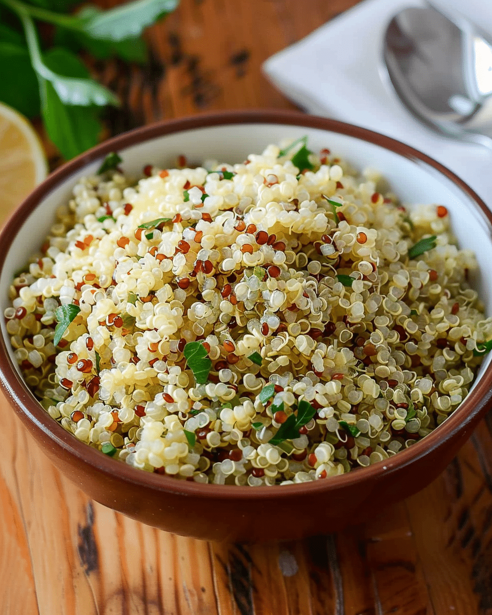 Quinoa with Lemon and Herbs
