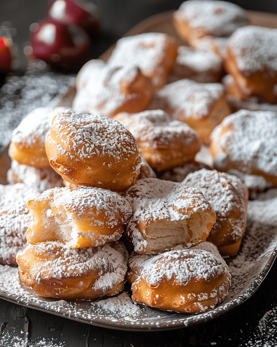 Easiest Cinnamon Buttermilk Beignets