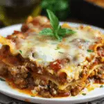 Lasagna Without Ricotta
