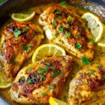 Lemon Butter Dijon Skillet Chicken