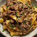 Beef and Mushroom Stroganoff