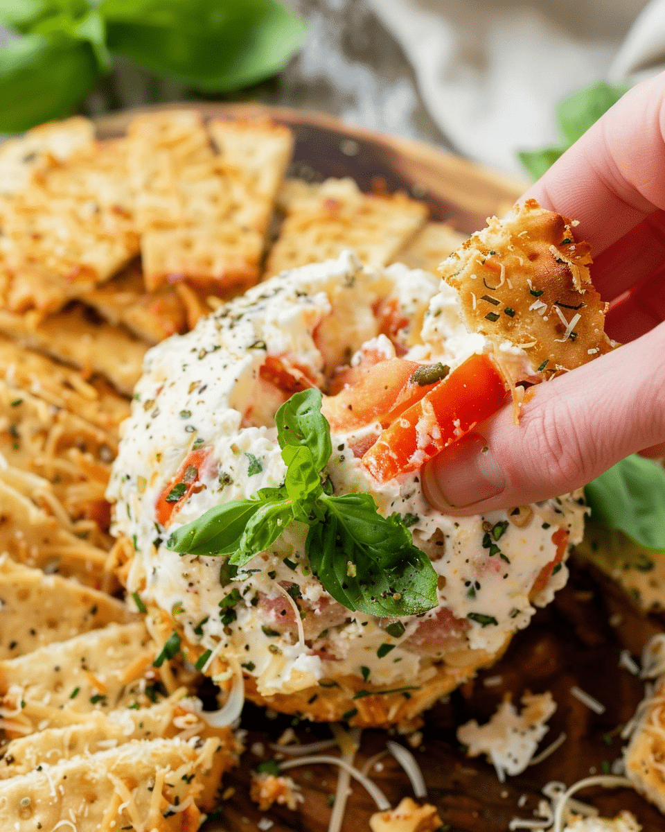 Bruschetta Cheese Ball
