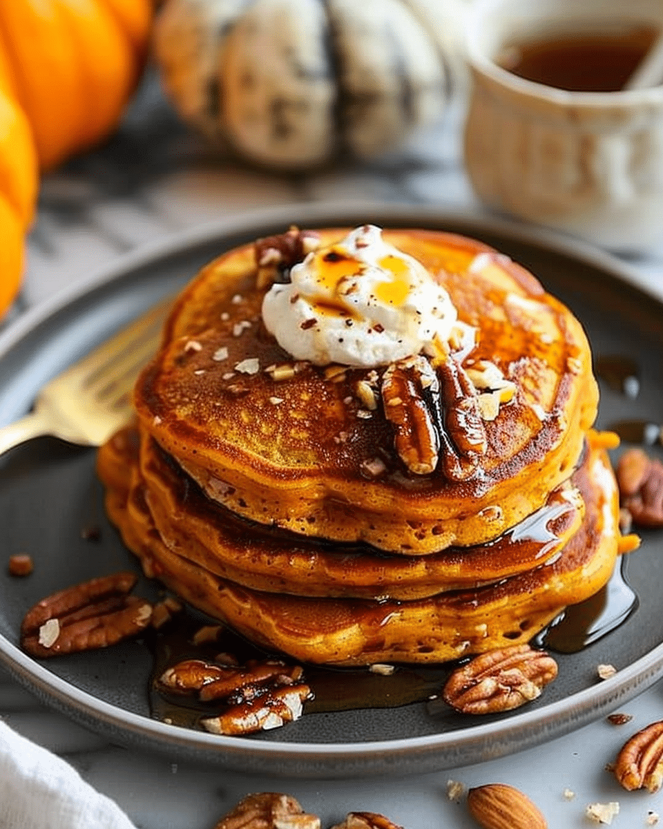 Paleo Pumpkin Pancakes
