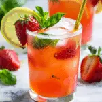 Strawberry Basil Lemonade