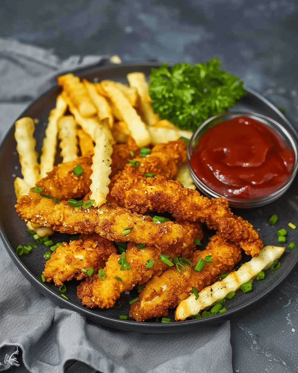 Air Fryer Crispy Chicken Fries