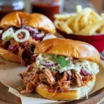 BBQ Pulled Meat Sandwiches