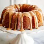 Buttermilk Pound Cake With Caramel Icing