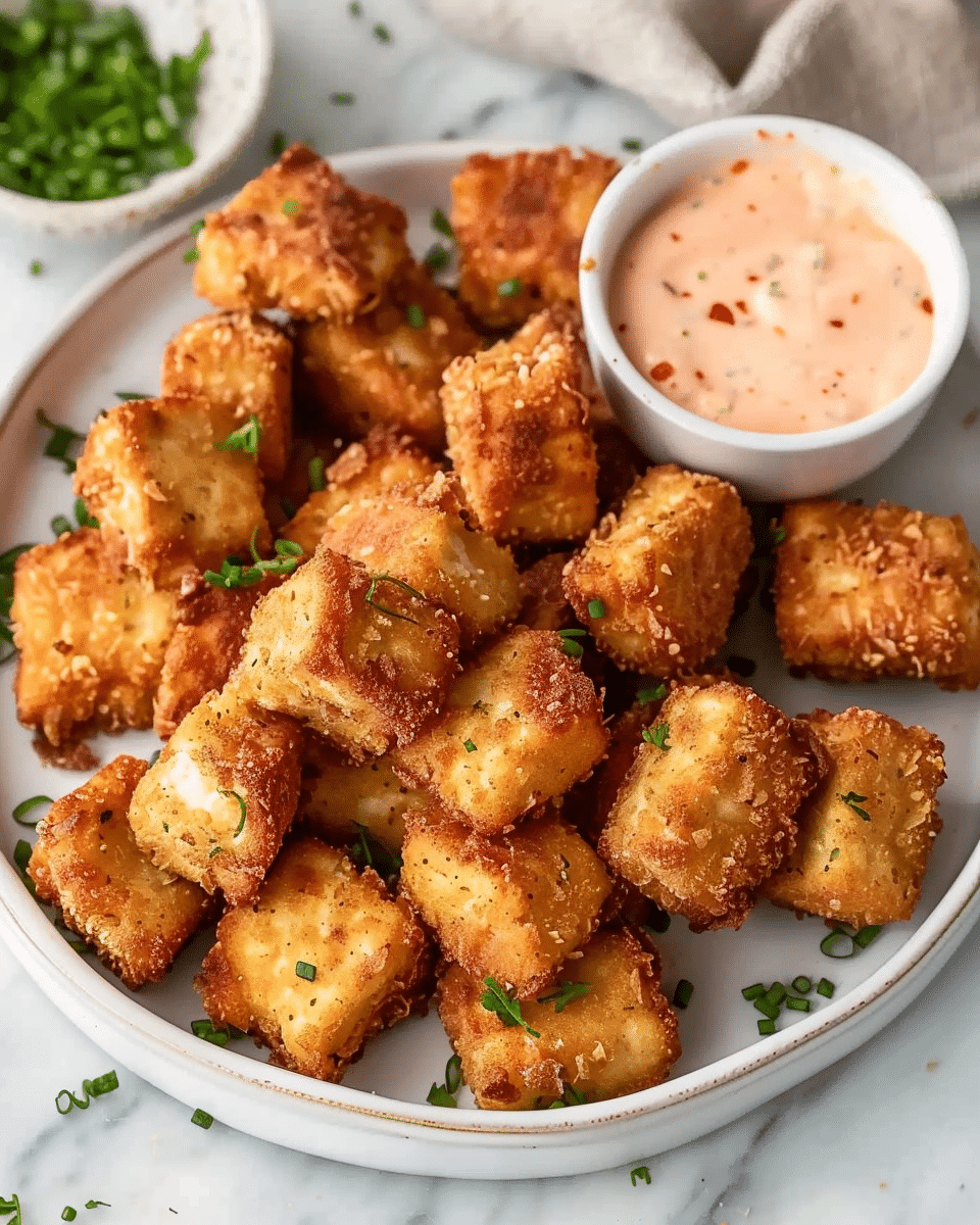 Air Fryer Tofu Nuggets