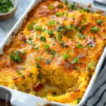 Hashbrown Casserole with Eggs & Cheese