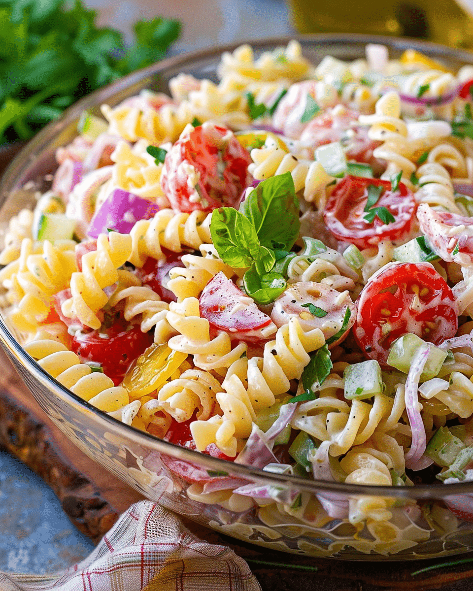 Italian Grinder Pasta Salad