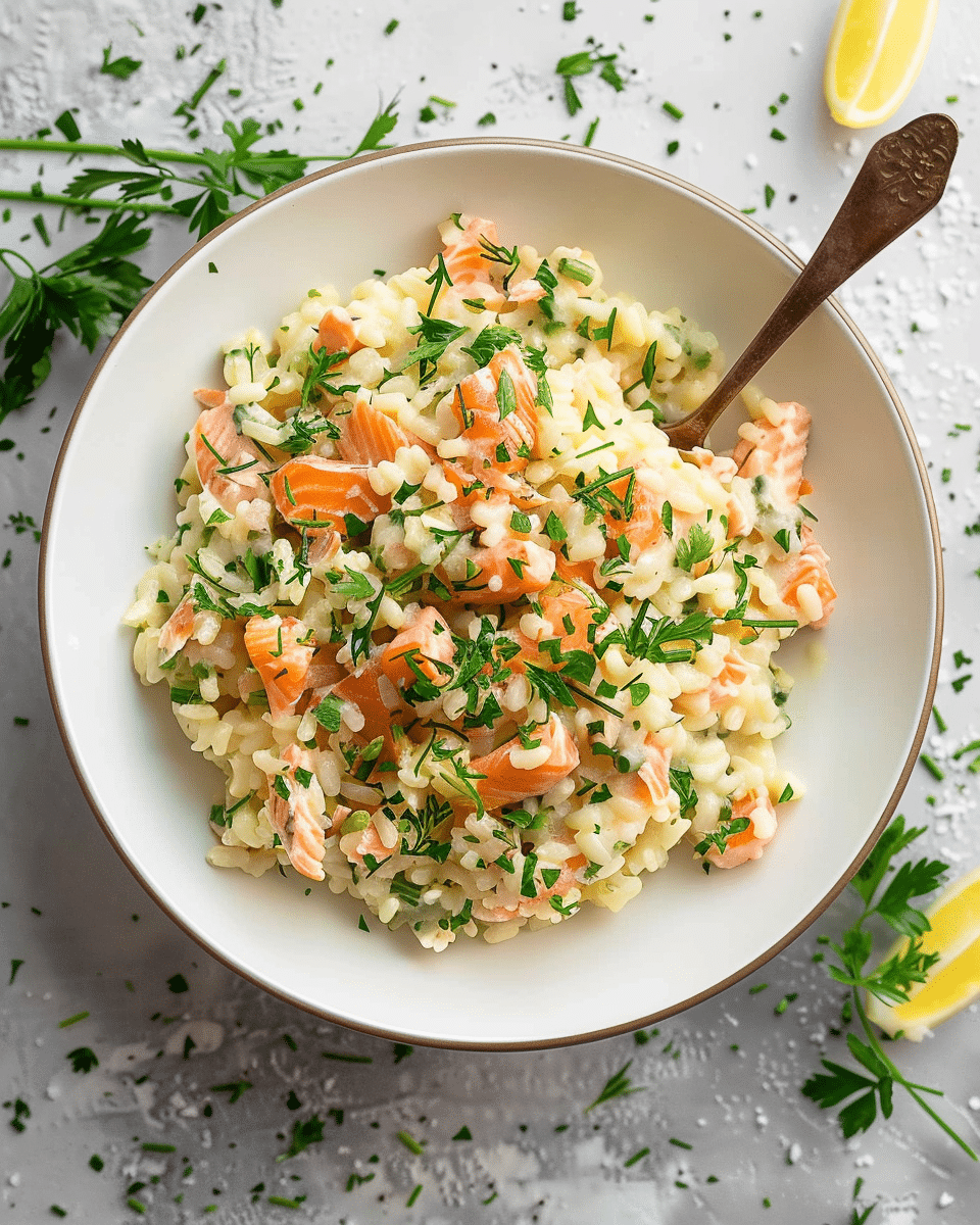 Salmon Risotto