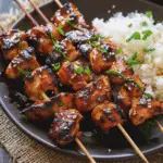 Teriyaki Chicken Skewers