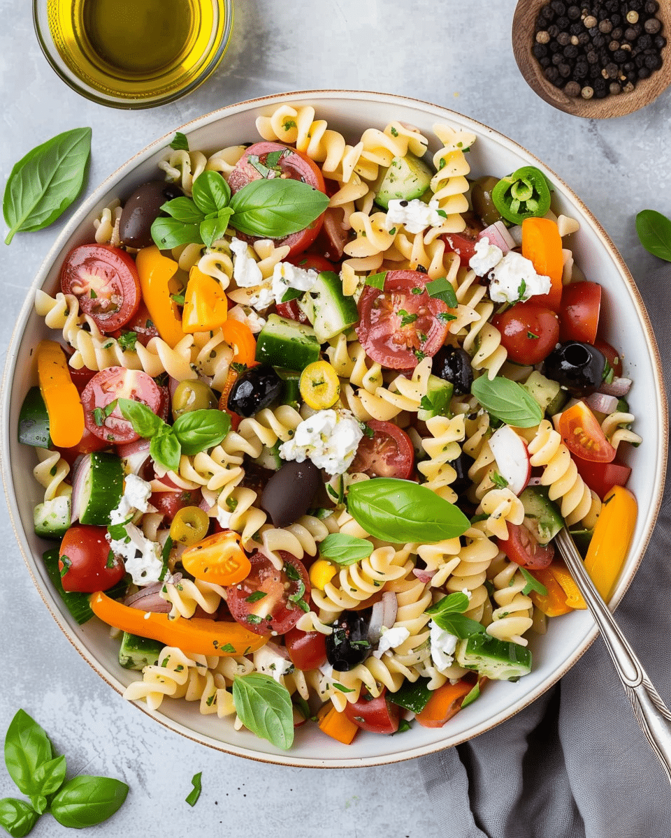 Easy Italian Pasta Salad