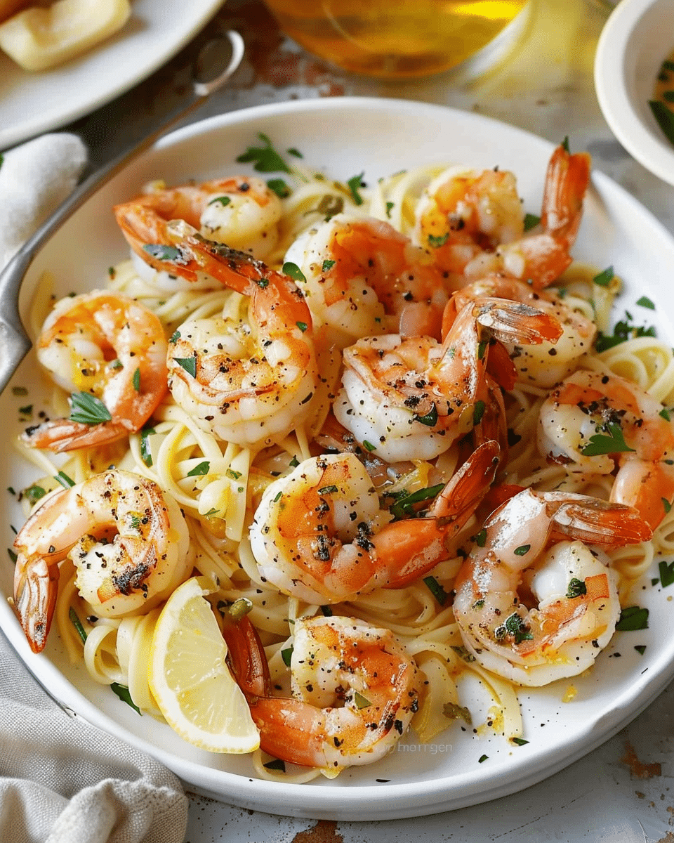 Garlic Butter Shrimp Scampi