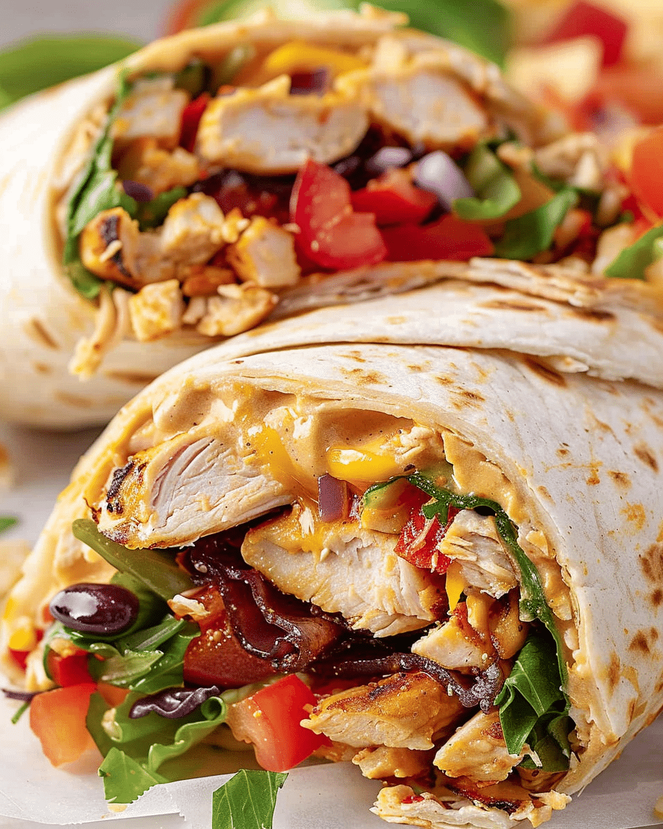 Southwest Chicken Wraps