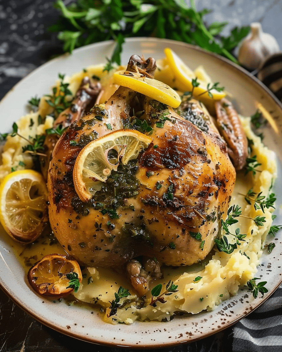 Lemon Herb Roasted Chicken