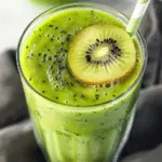 Apple and Ripe Kiwi Smoothie
