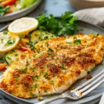 Air Fryer Parmesan Crusted Tilapia