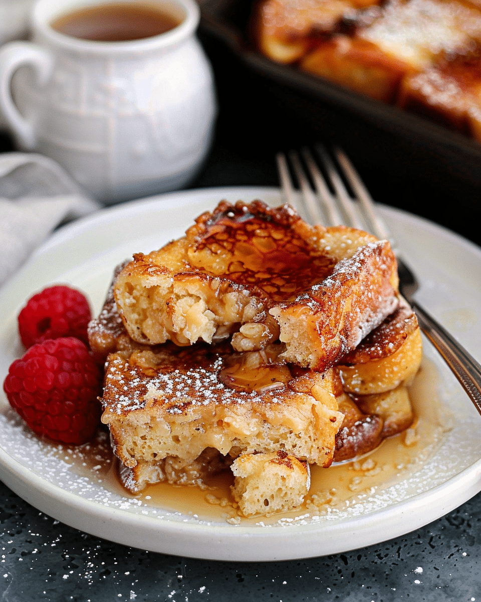 Crème Brûlée French Toast Casserole