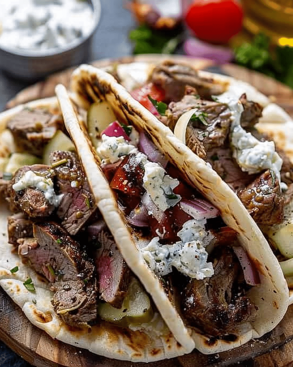 Greek Lamb Gyros