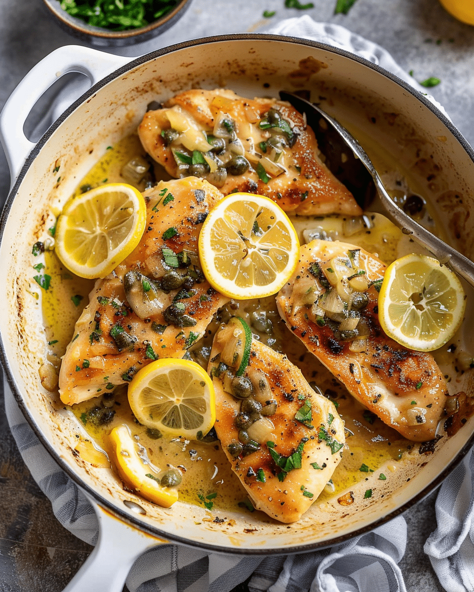 Quick Chicken Piccata