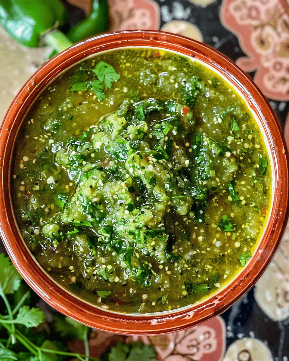 Serrano Salsa Verde