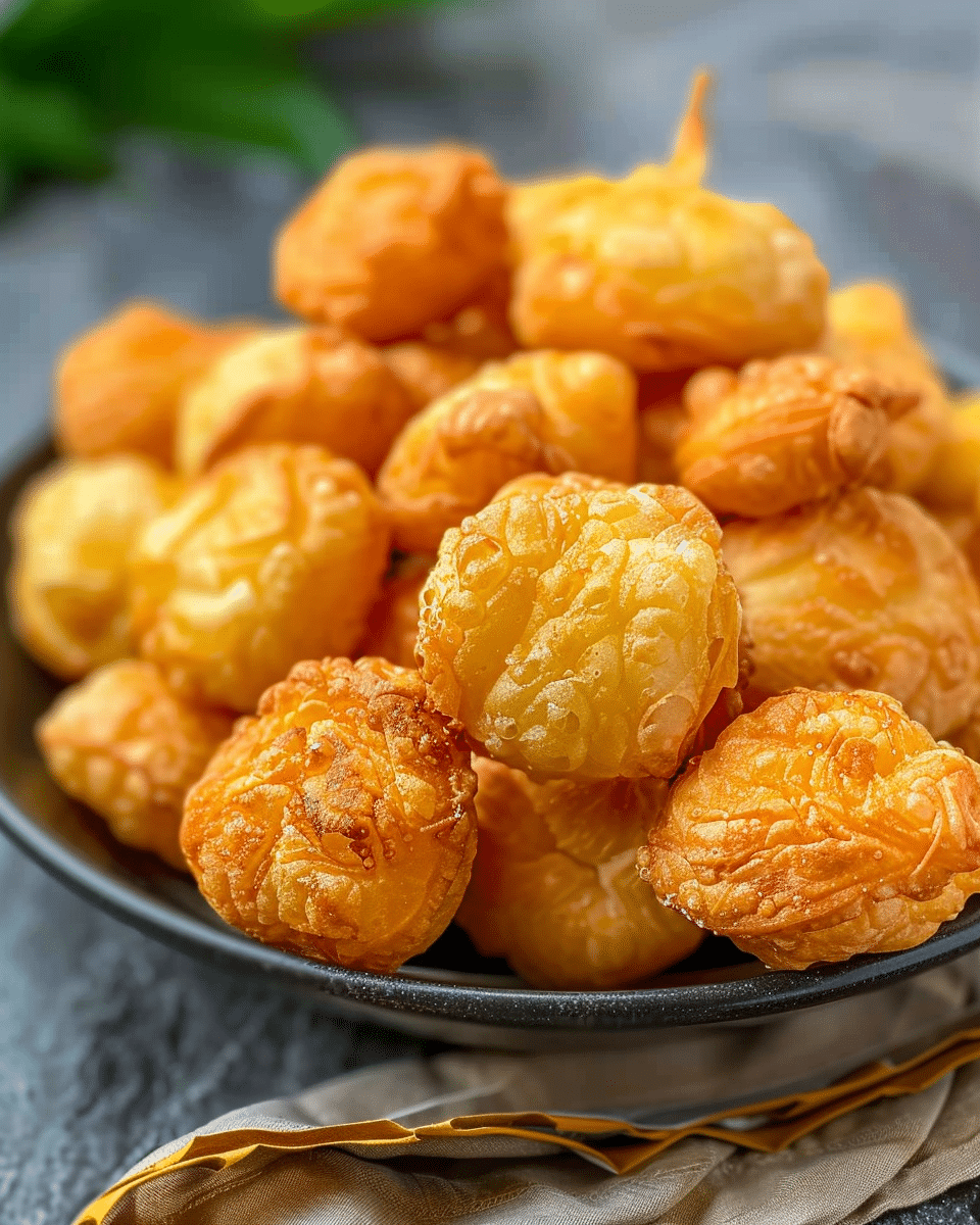 Air Fryer Cheese Puffs