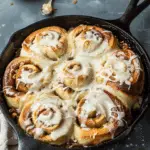 Cast Iron Buttermilk Cinnamon Rolls