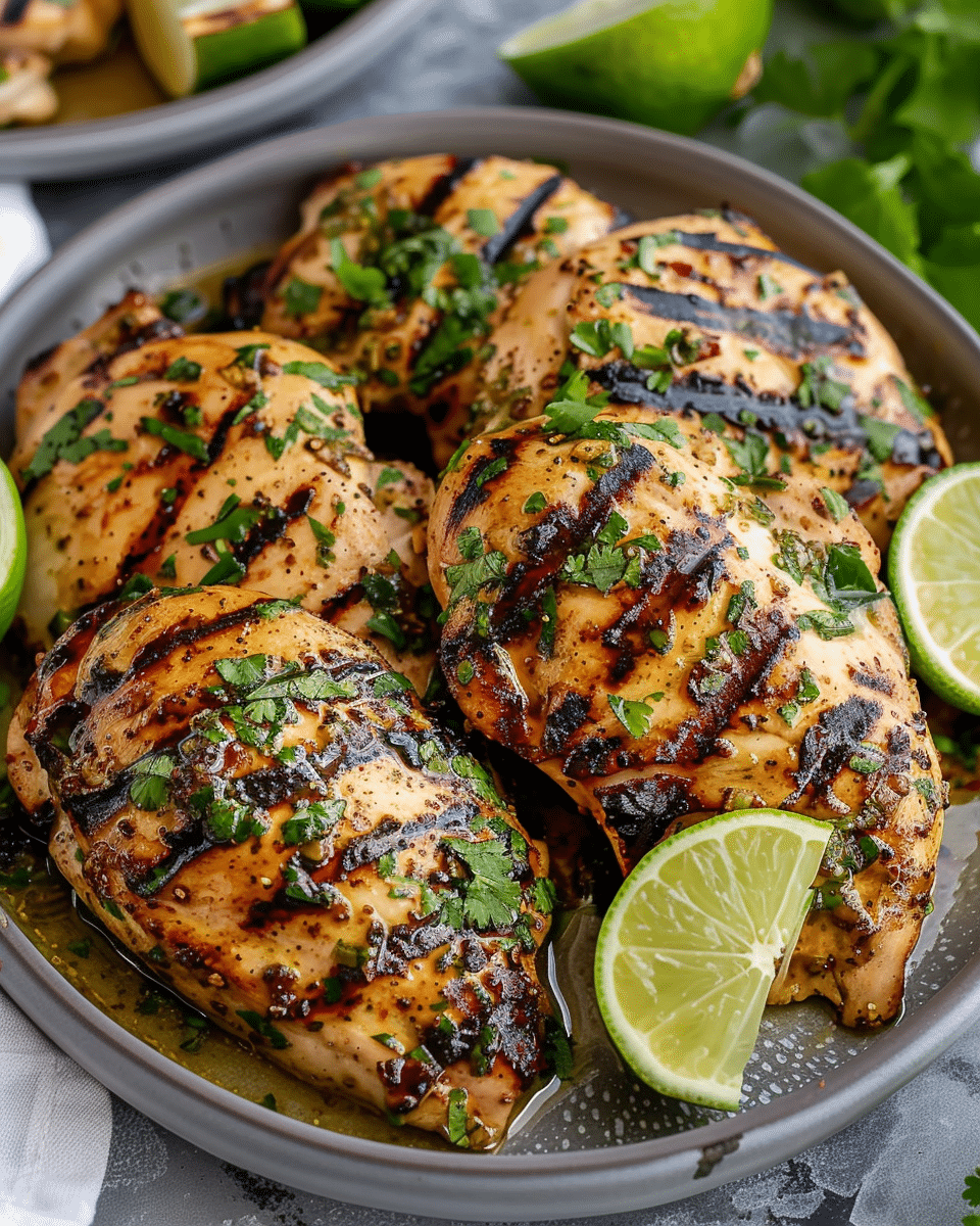 Grilled Chili Lime Chicken