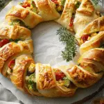 Chicken Crescent Wreath
