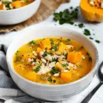 Chicken Soup with Butternut Squash