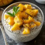 Mango Chia Seed Pudding