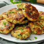 Zucchini Patties with Chicken