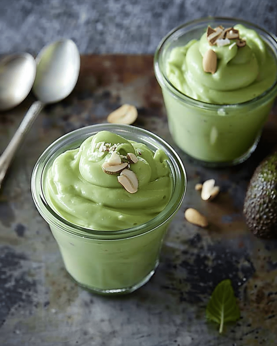 Avocado Pudding